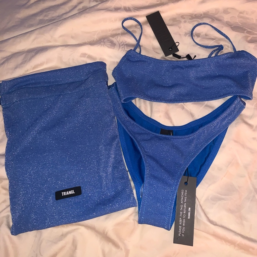 TRIANGL MICA SET- MARINA SPARKLE